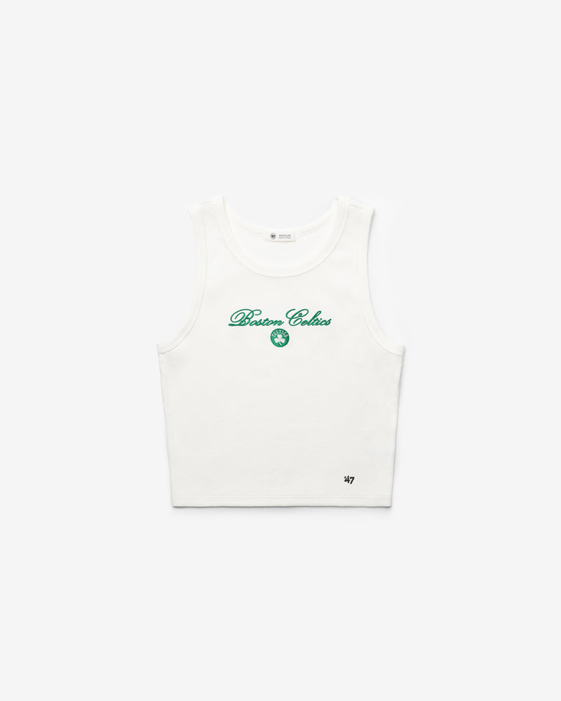 BOSTON CELTICS SCRIPT '47 BABY RIB TANK WOMENS