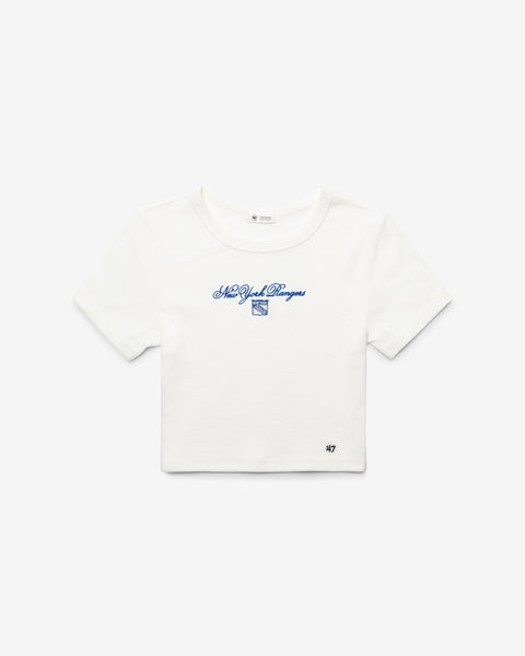 NEW YORK KNICKS SCRIPT '47 BABY RIB TEE WOMENS