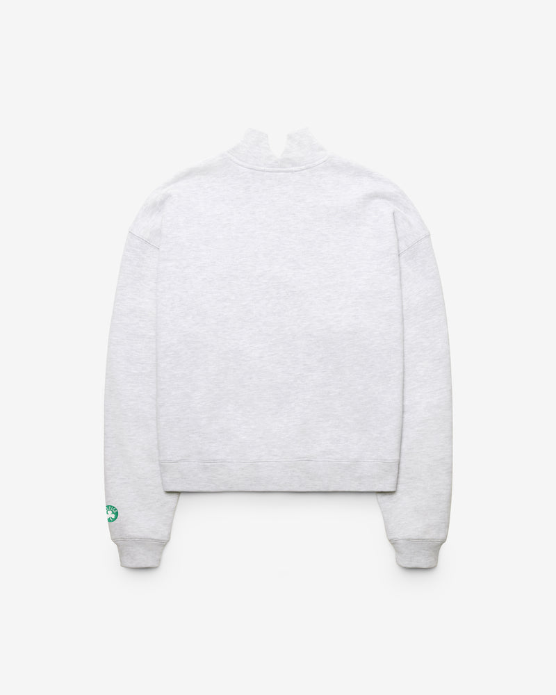 BOSTON CELTICS SCRIPT '47 MOCK NECK PULLOVER WOMENS