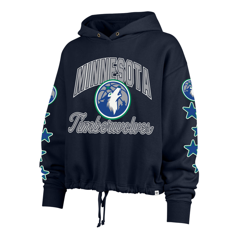 MINNESOTA TIMBERWOLVES STARRY EYED '47 WOMEN'S VENICE HOOD