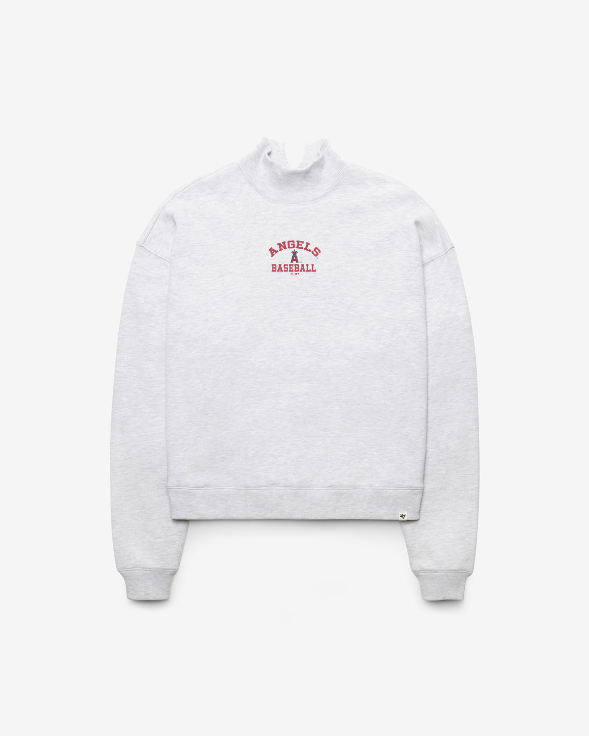 LOS ANGELES ANGELS SPIRITED '47 MOCK NECK PULLOVER WOMENS