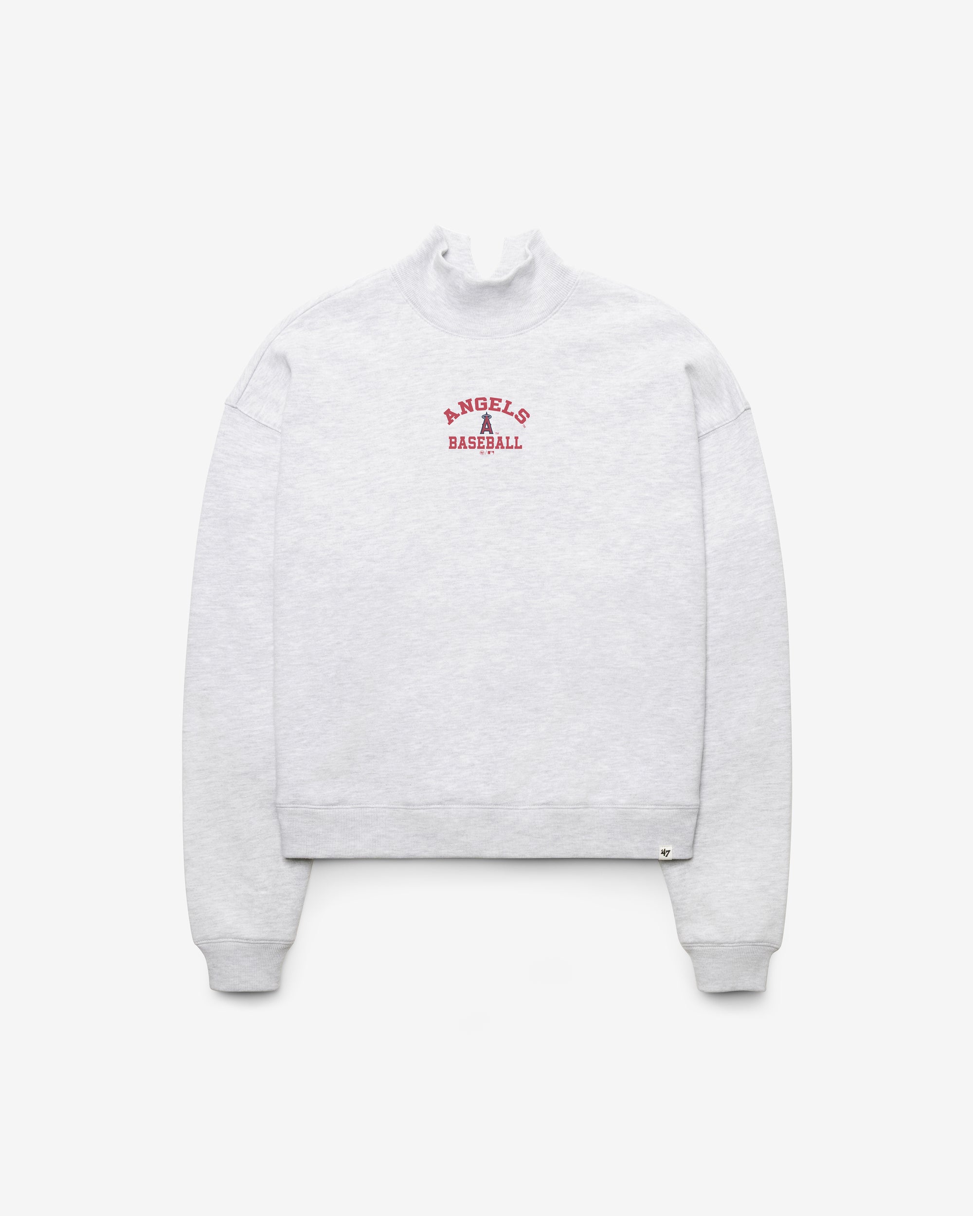 LOS ANGELES ANGELS SPIRITED '47 MOCK NECK PULLOVER WOMENS