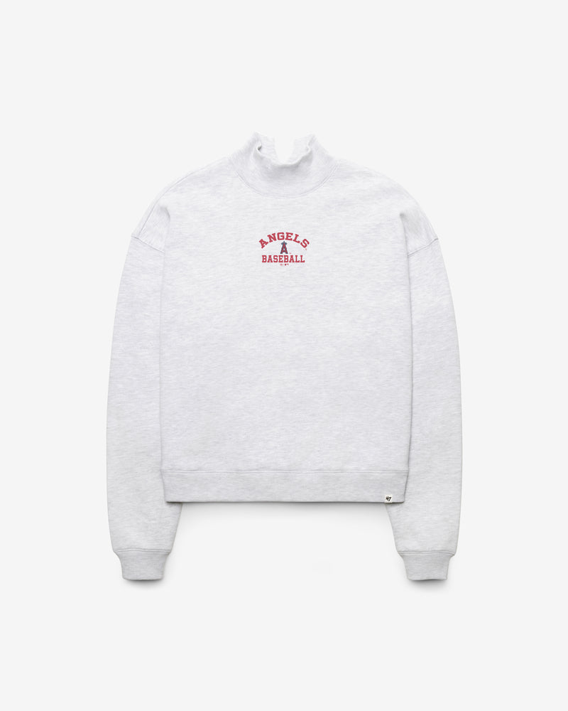 LOS ANGELES ANGELS SPIRITED '47 MOCK NECK PULLOVER WOMENS