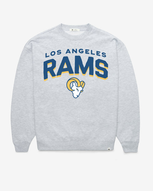 LOS ANGELES RAMS CAMPUS ARCH CLOUD '47 OVERSIZED CREW WOMENS