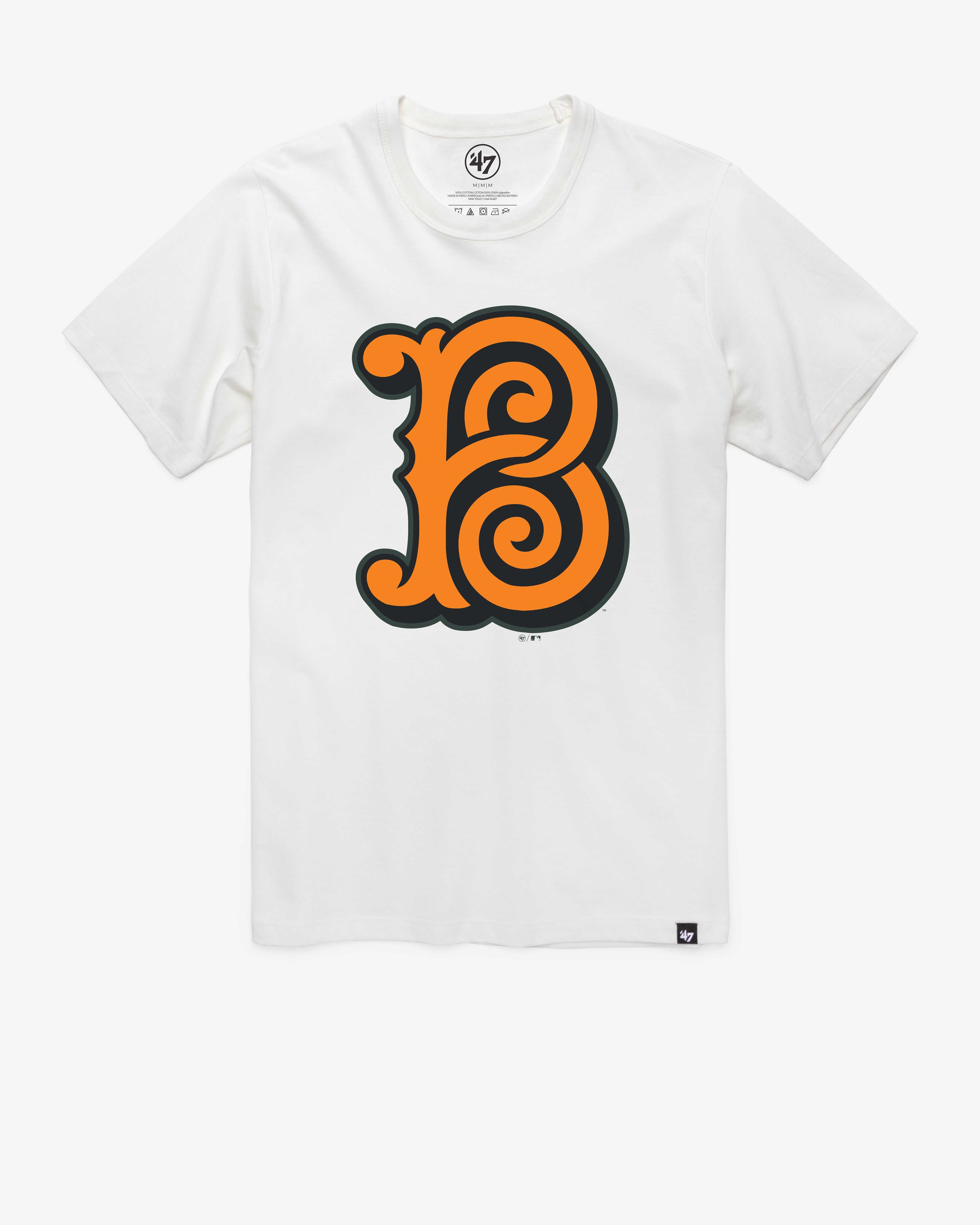 BALTIMORE ORIOLES CITY CONNECT IMPRINT '47 FRANKLIN TEE - White Wash