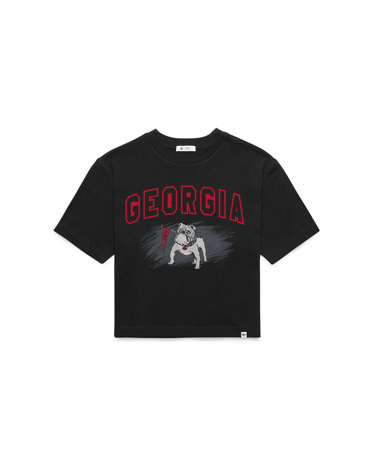 GEORGIA BULLDOGS VINTAGE VARSITY HOUSE '47 WOMEN'S REED CITY TEE