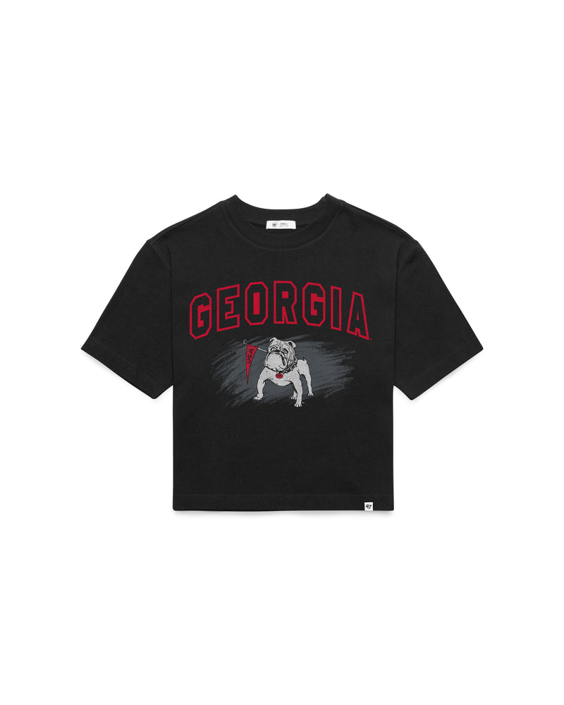 GEORGIA BULLDOGS VINTAGE VARSITY HOUSE '47 WOMEN'S REED CITY TEE