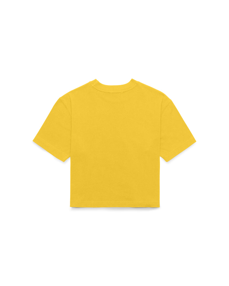 MICHIGAN WOLVERINES VINTAGE VARSITY HOUSE '47 WOMEN'S REED CITY TEE