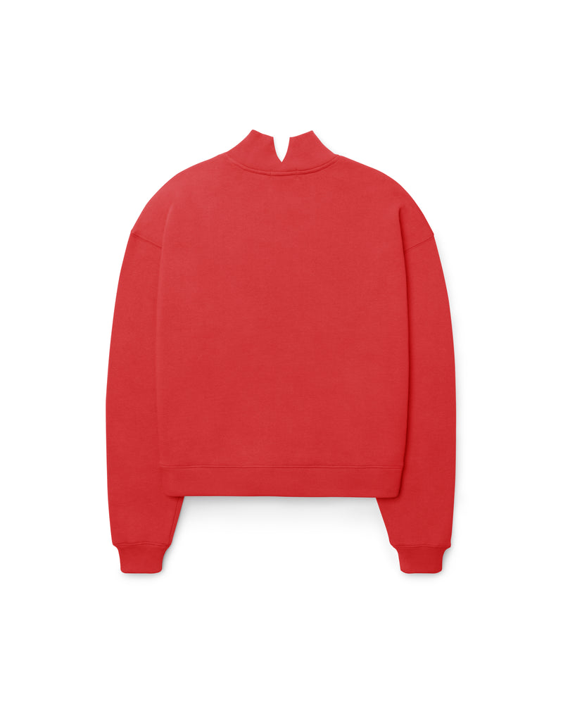GEORGIA BULLDOGS VINTAGE VARSITY HOUSE '47 WOMEN'S MOCK NECK PULLOVER