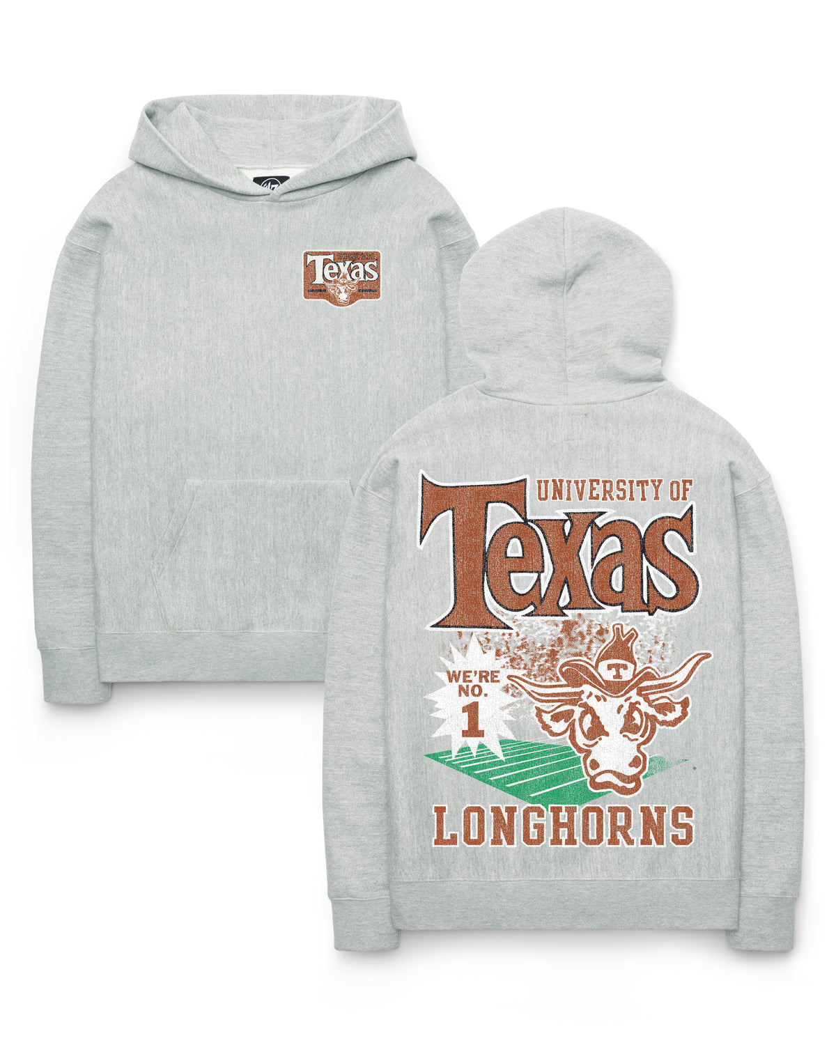 TEXAS LONGHORNS VINTAGE VARSITY HOUSE BACKER '47 FOUNDATION HOOD