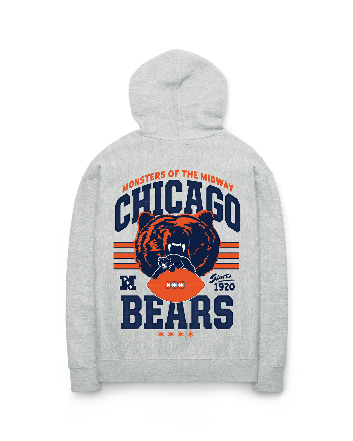 CHICAGO BEARS HISTORIC VARSITY HOUSE BACKER '47 FOUNDATION HOOD