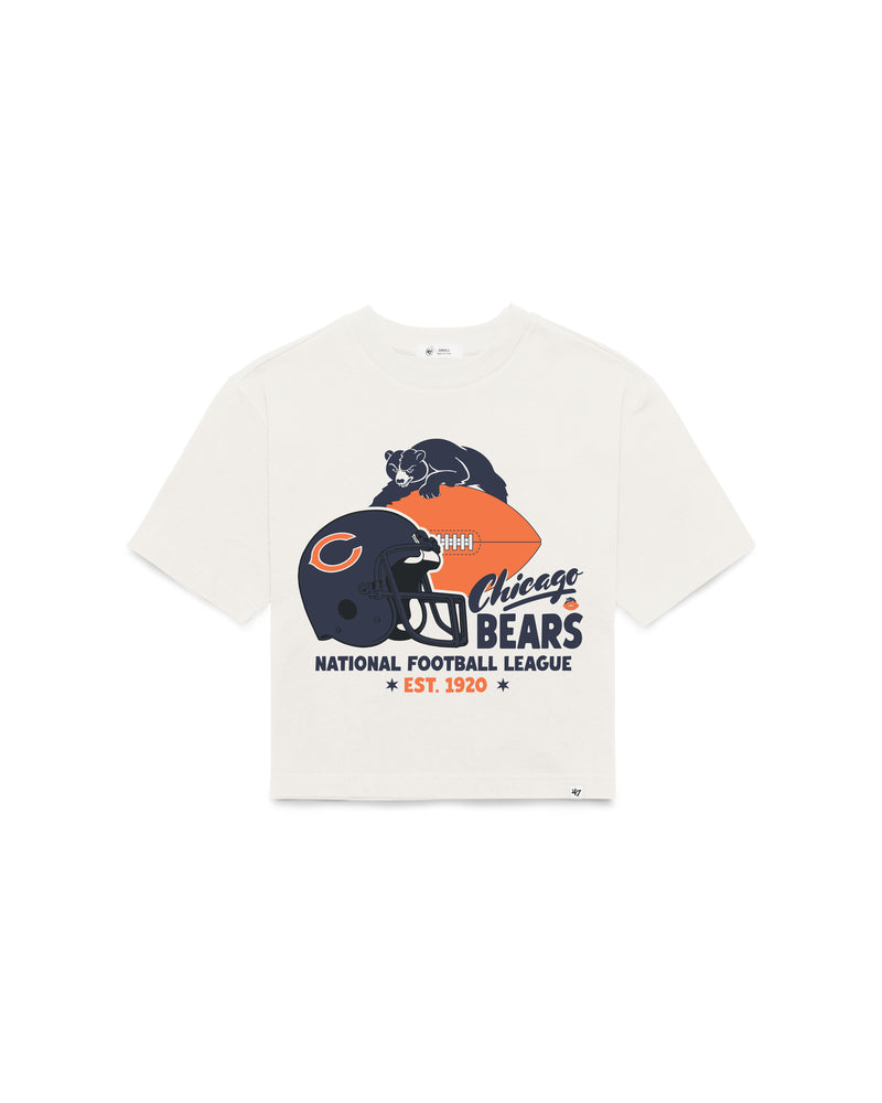 CHICAGO BEARS HISTORIC VARSITY HOUSE '47 WOMEN'S REED CITY TEE