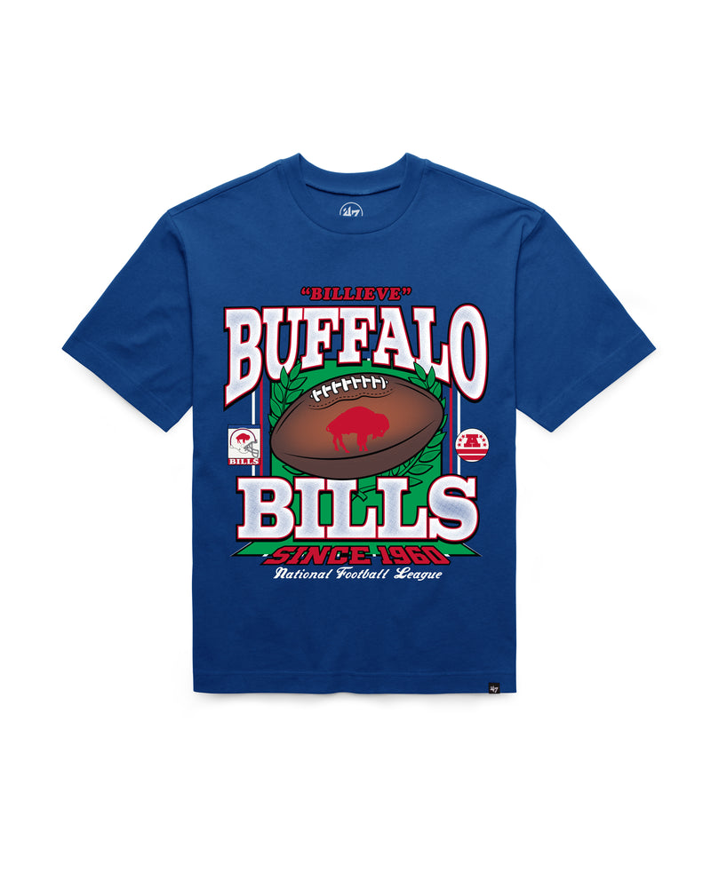 BUFFALO BILLS HISTORIC VARSITY HOUSE '47 FOUNDATION TEE