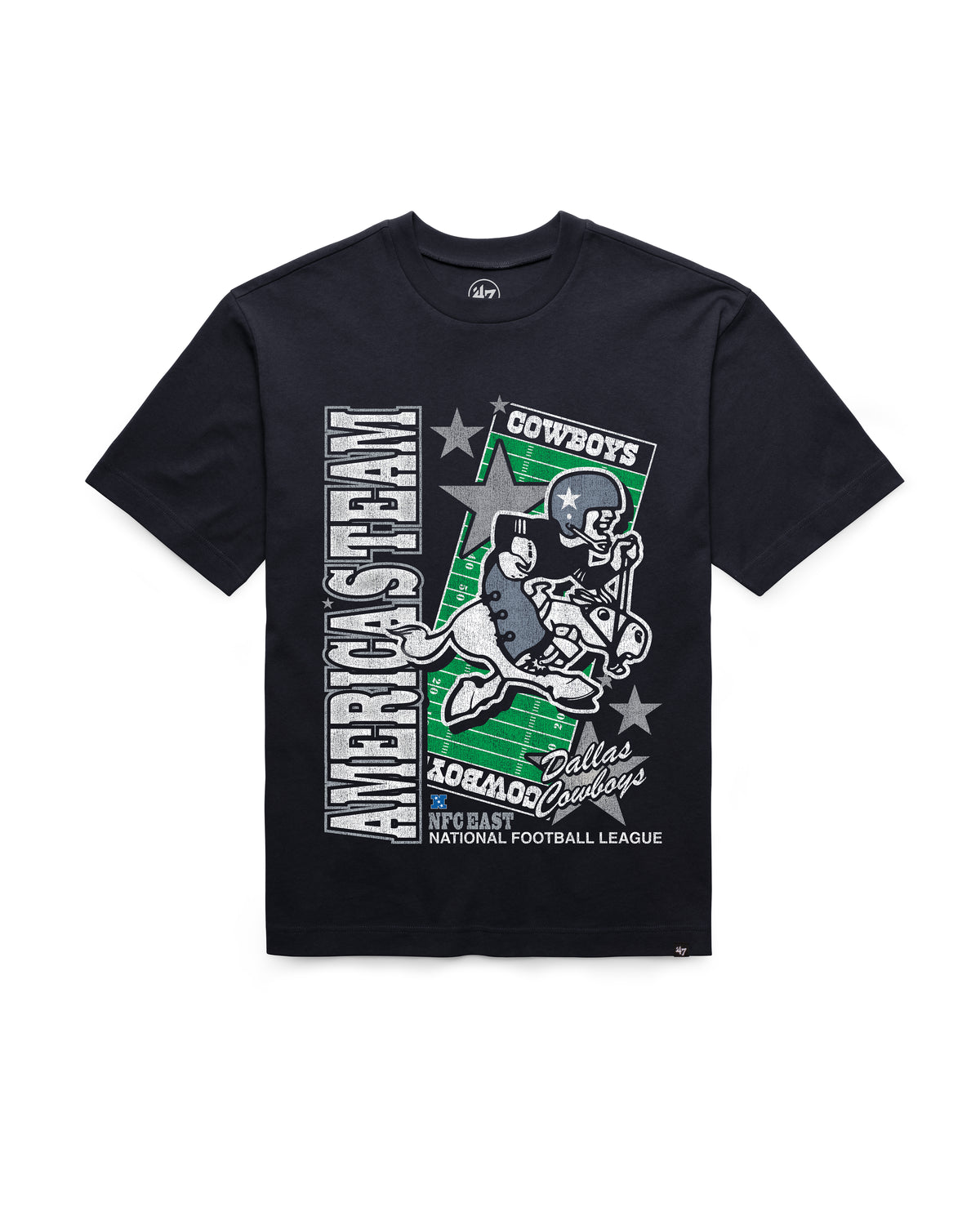 DALLAS COWBOYS HISTORIC VARSITY HOUSE '47 FOUNDATION TEE