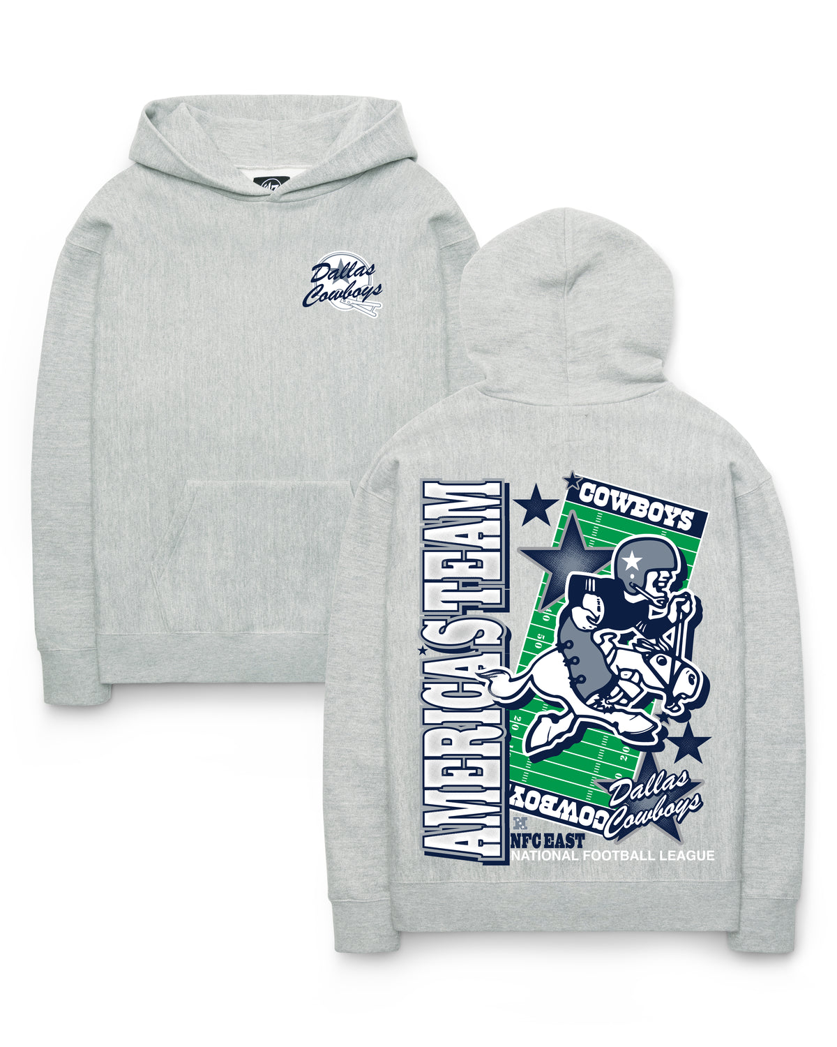 DALLAS COWBOYS HISTORIC VARSITY HOUSE BACKER '47 FOUNDATION HOOD