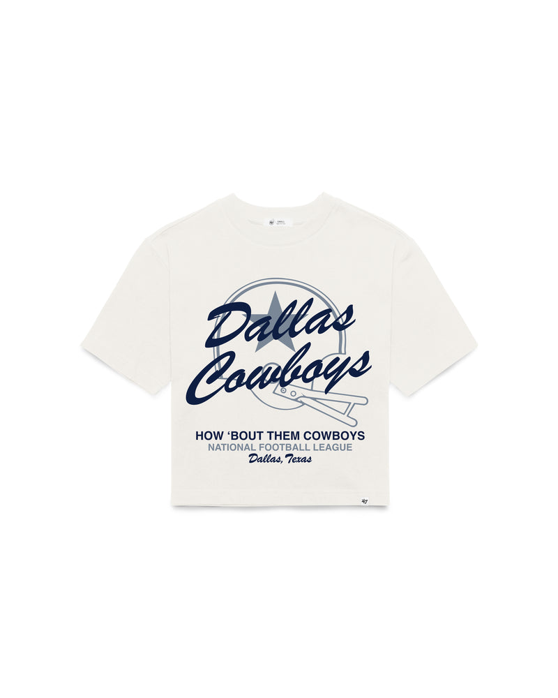 DALLAS COWBOYS HISTORIC VARSITY HOUSE '47 WOMEN'S REED CITY TEE