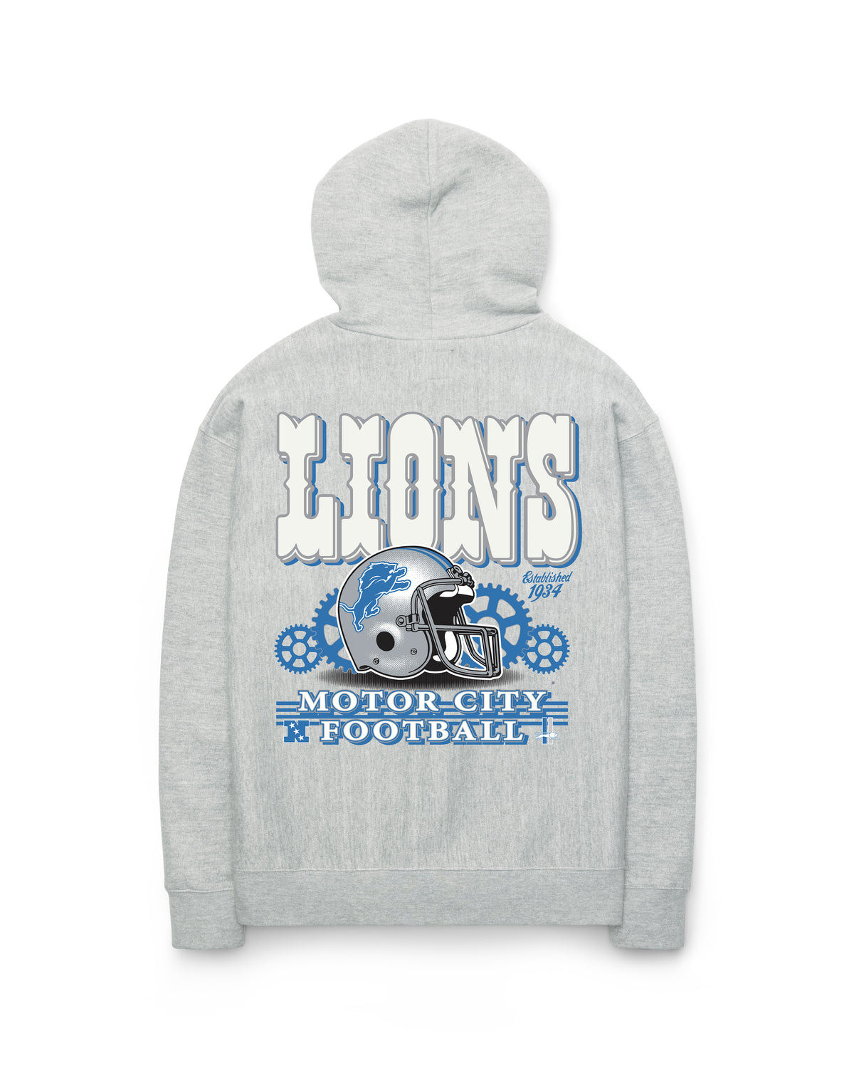 DETROIT LIONS HISTORIC VARSITY HOUSE BACKER '47 FOUNDATION HOOD