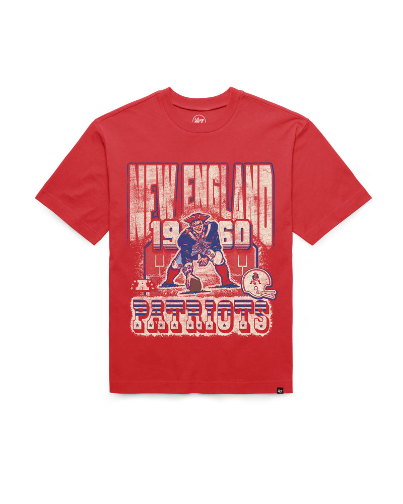 NEW ENGLAND PATRIOTS HISTORIC VARSITY HOUSE '47 FOUNDATION TEE