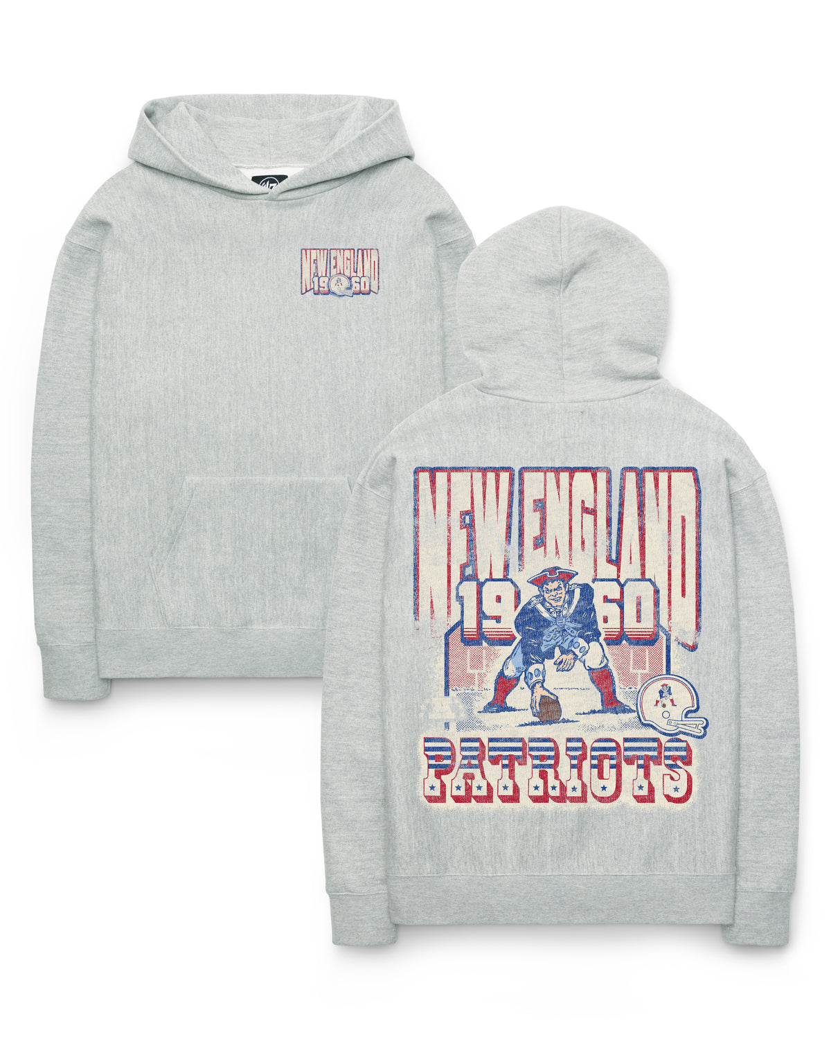 NEW ENGLAND PATRIOTS HISTORIC VARSITY HOUSE BACKER '47 FOUNDATION HOOD
