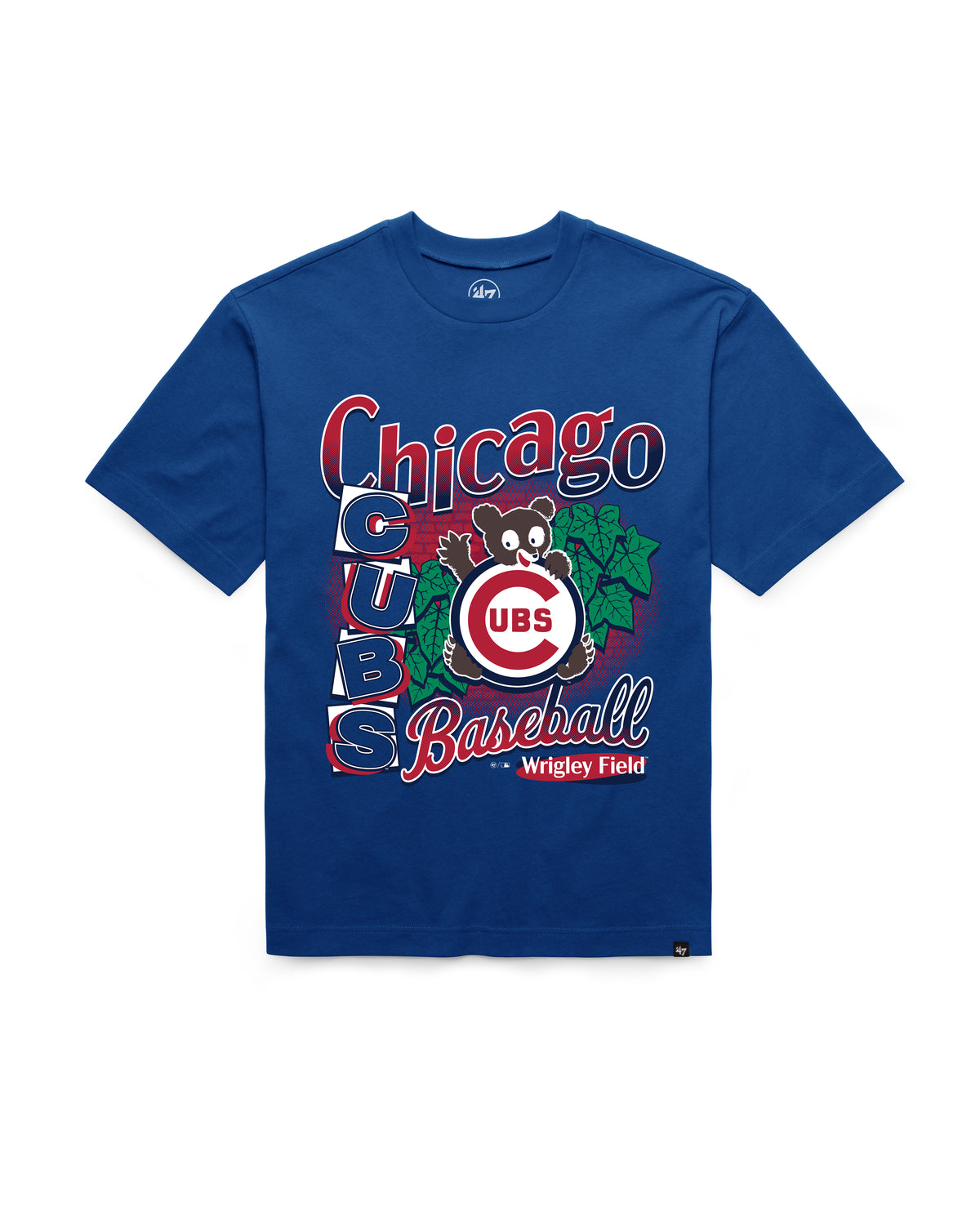 CHICAGO CUBS COOPERSTOWN VARSITY HOUSE '47 FOUNDATION TEE