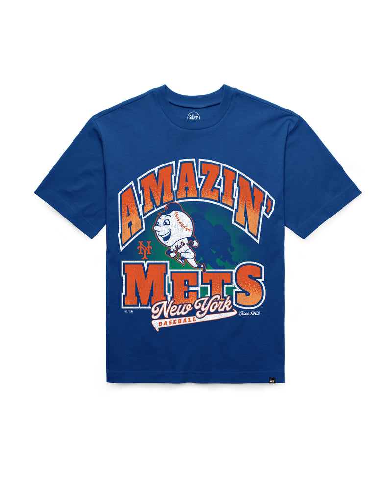 NEW YORK METS COOPERSTOWN VARSITY HOUSE '47 FOUNDATION TEE