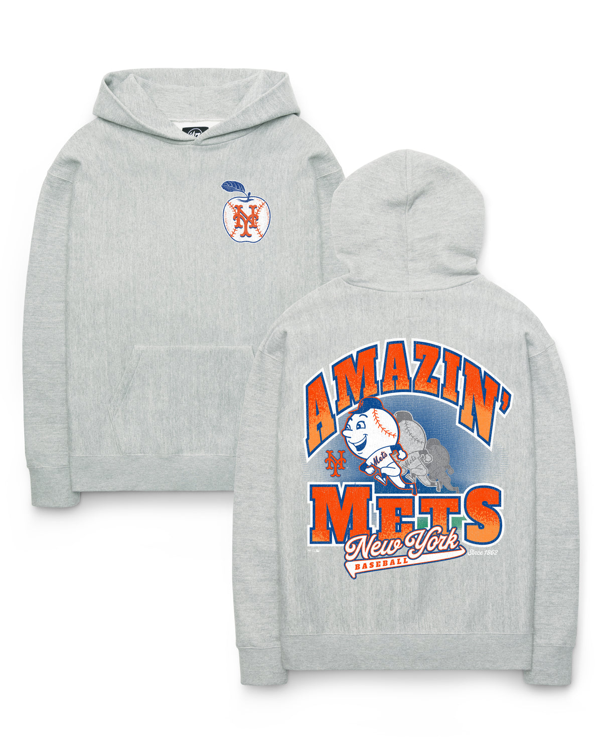 NEW YORK METS COOPERSTOWN VARSITY HOUSE BACKER '47 FOUNDATION HOOD