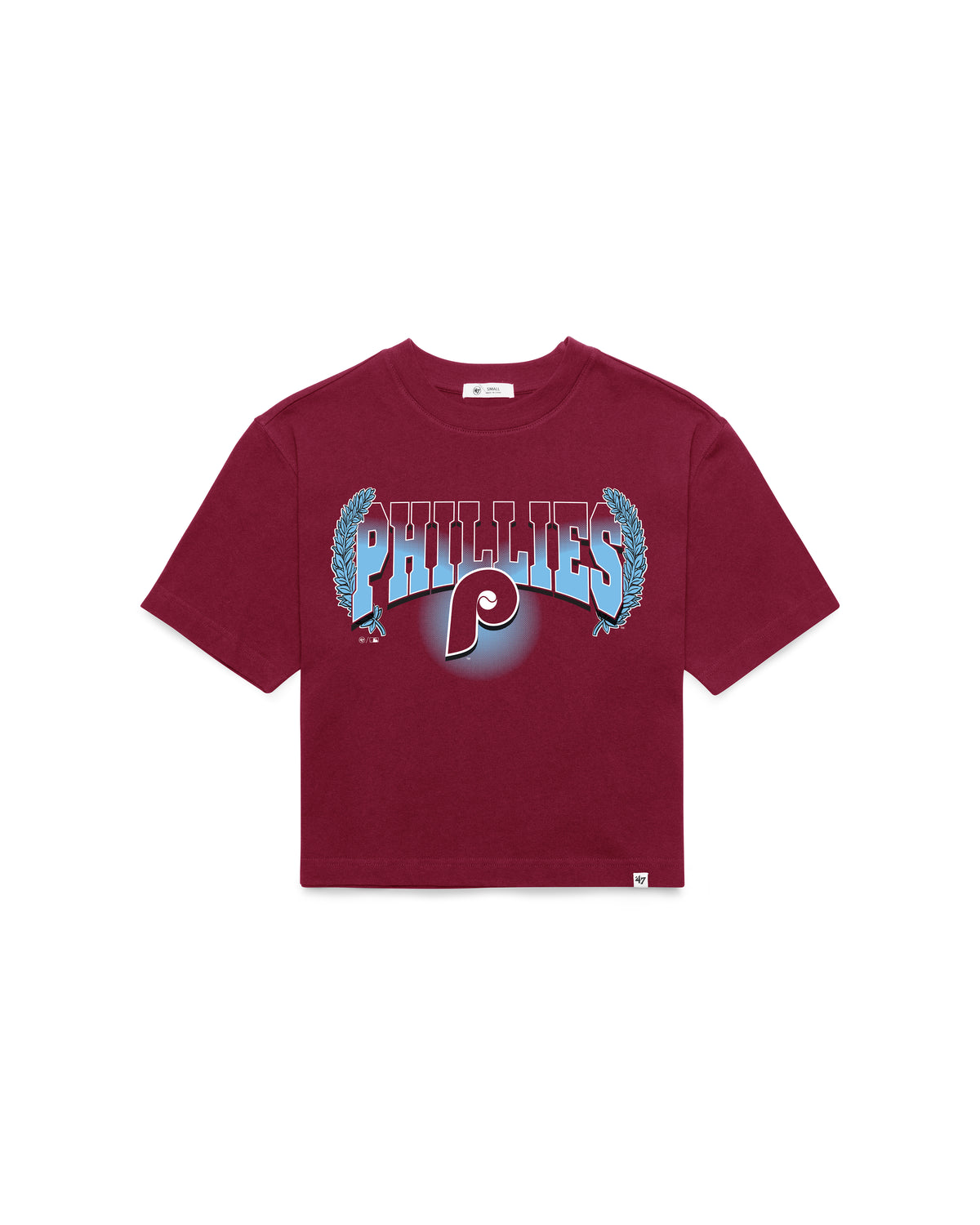 PHILADELPHIA PHILLIES COOPERSTOWN VARSITY HOUSE '47 WOMEN'S REED CITY TEE