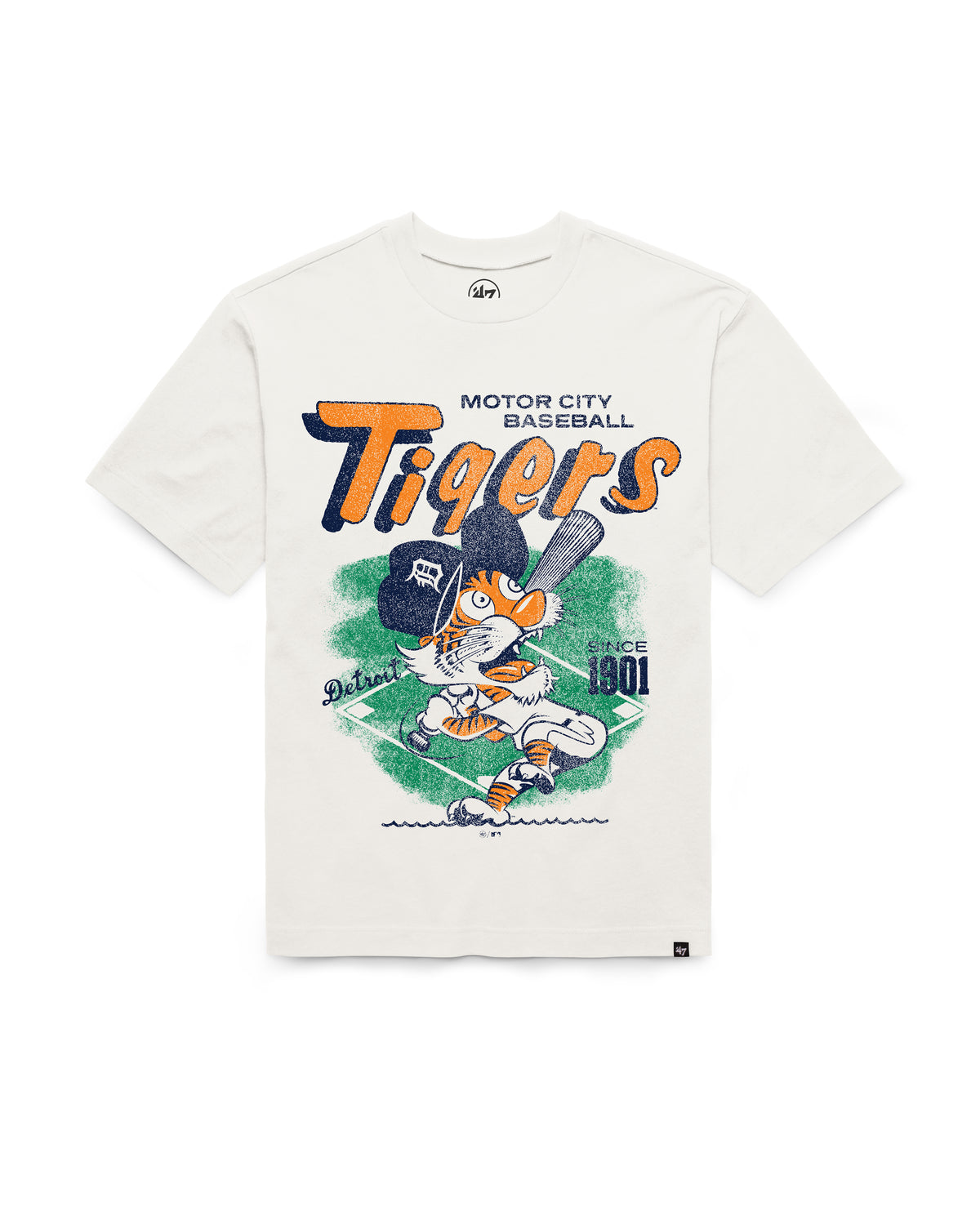 DETROIT TIGERS COOPERSTOWN VARSITY HOUSE '47 FOUNDATION TEE