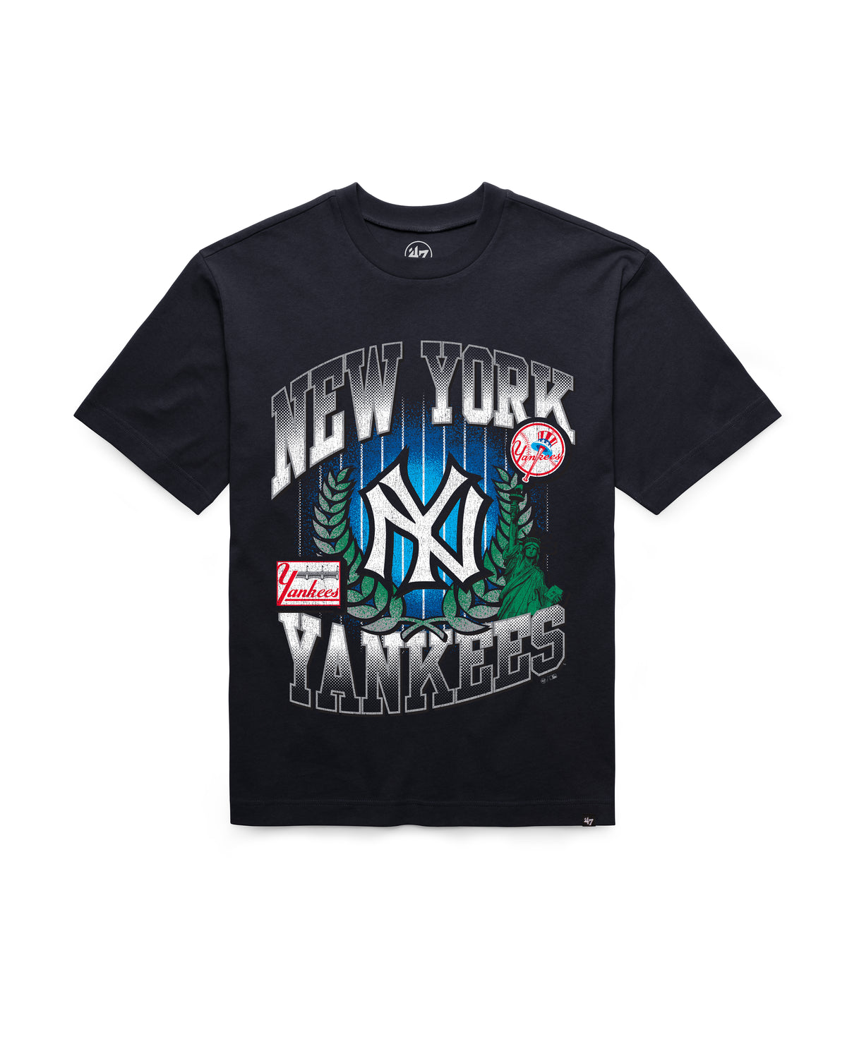 NEW YORK YANKEES COOPERSTOWN VARSITY HOUSE '47 FOUNDATION TEE