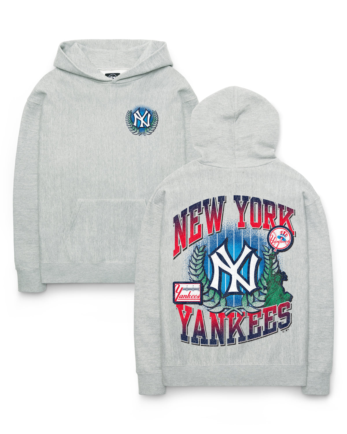 NEW YORK YANKEES COOPERSTOWN VARSITY HOUSE BACKER '47 FOUNDATION HOOD