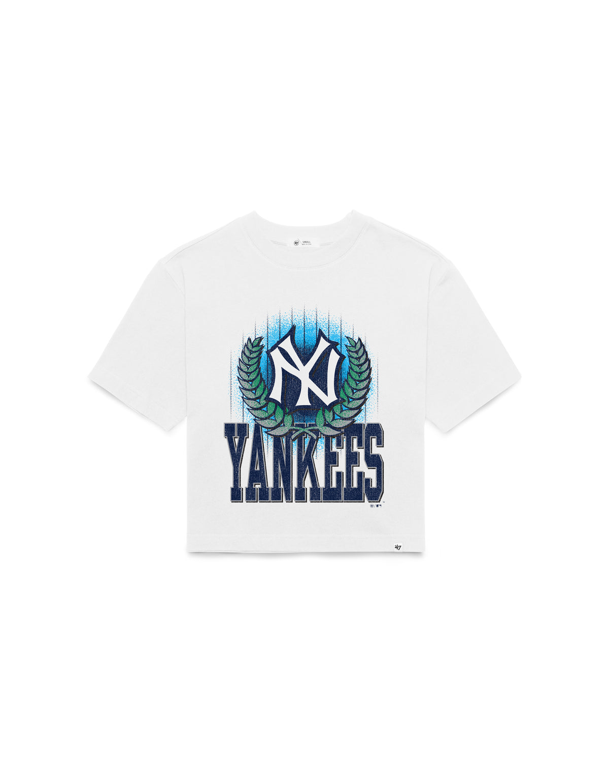 NEW YORK YANKEES COOPERSTOWN VARSITY HOUSE '47 WOMEN'S REED CITY TEE