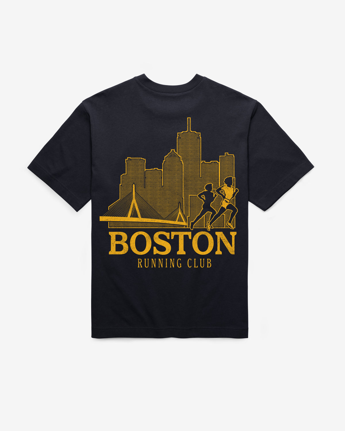 BOSTON RUN CLUB STRIDES BACKER '47 FOUNDATION TEE