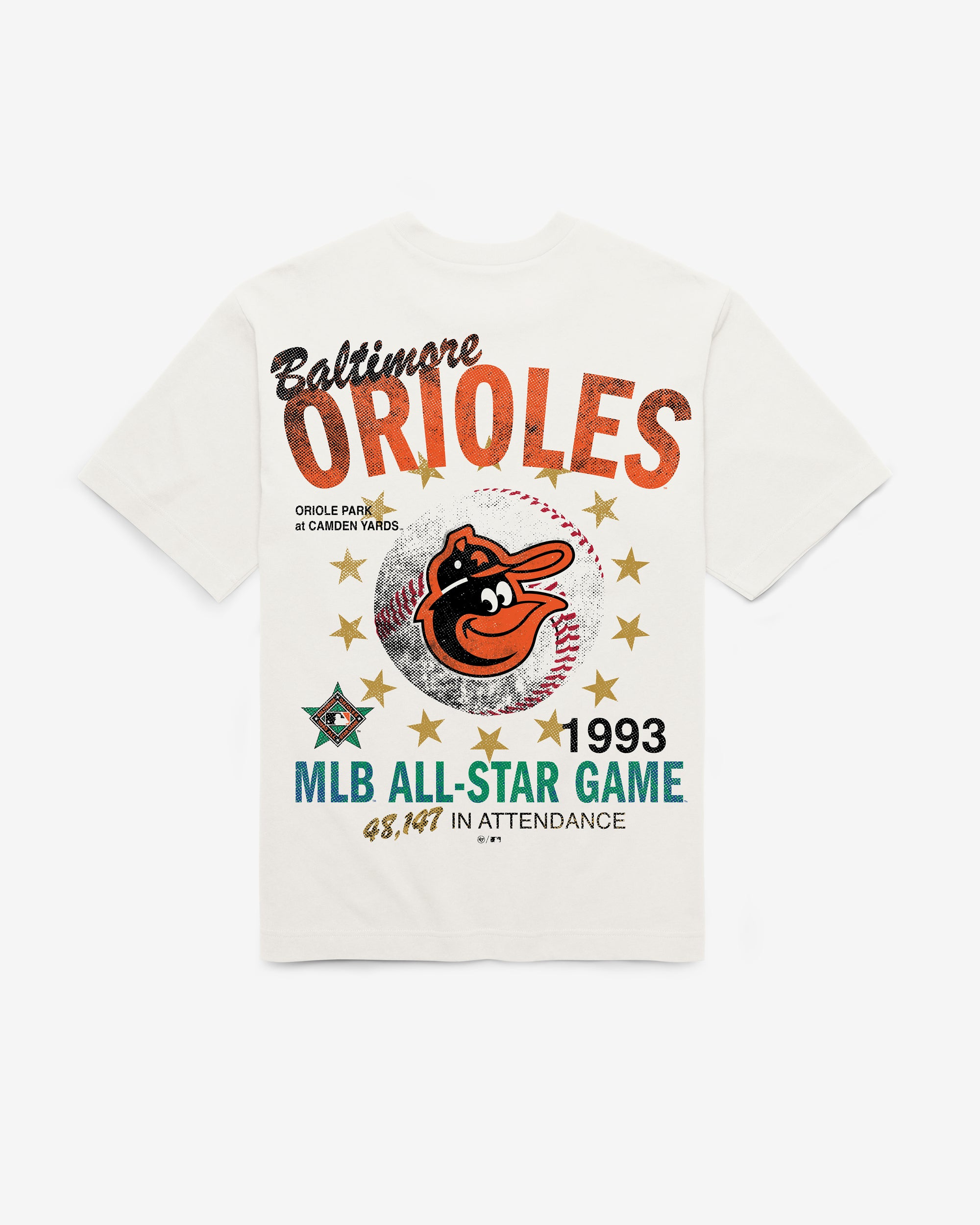 BALTIMORE ORIOLES COOPERSTOWN ALL STAR GAME '47 FOUNDATION TEE