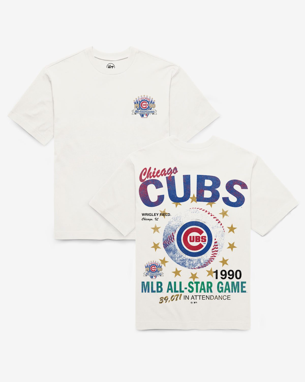 CHICAGO CUBS COOPERSTOWN ALL STAR GAME '47 FOUNDATION TEE