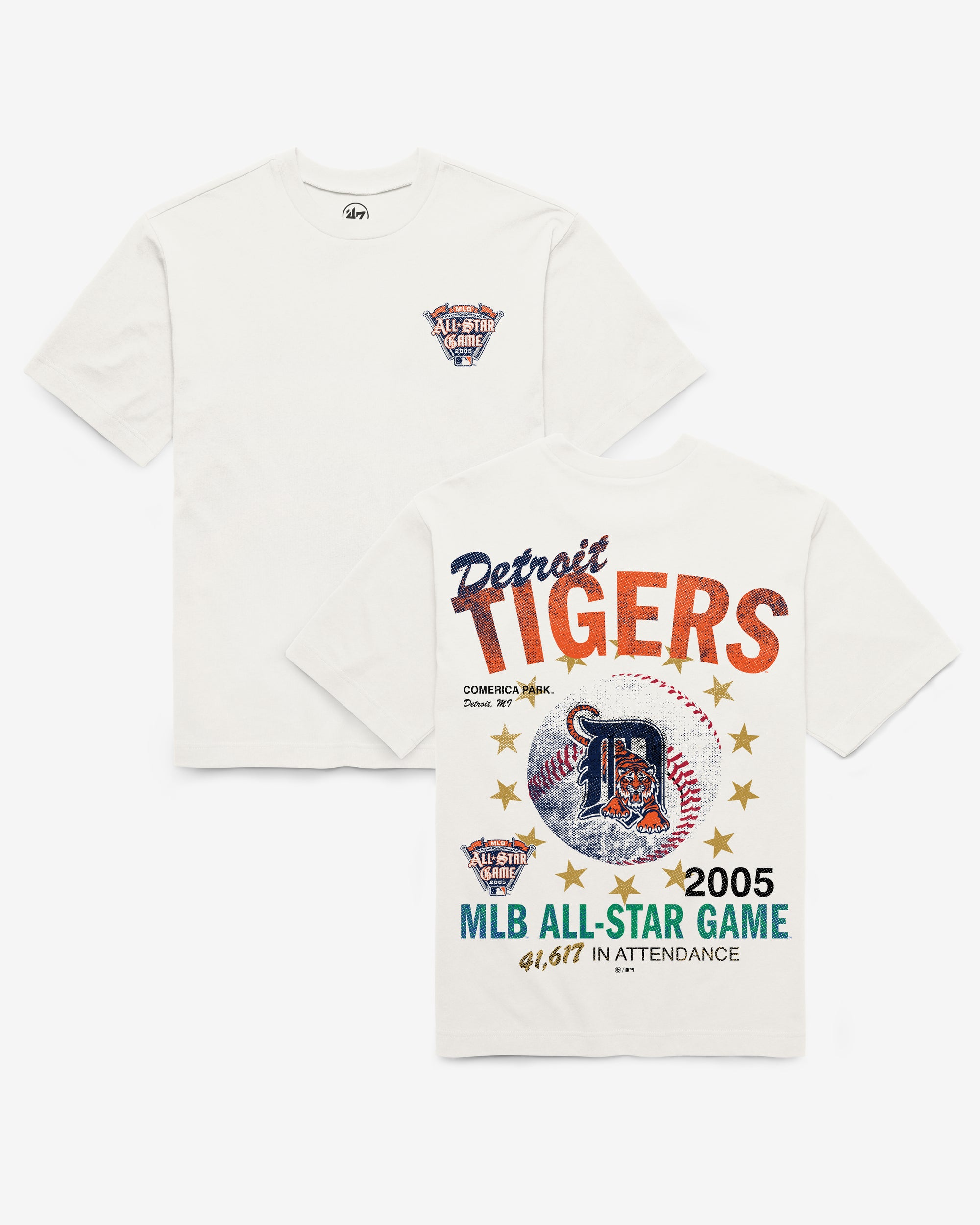 DETROIT TIGERS COOPERSTOWN ALL STAR GAME '47 FOUNDATION TEE