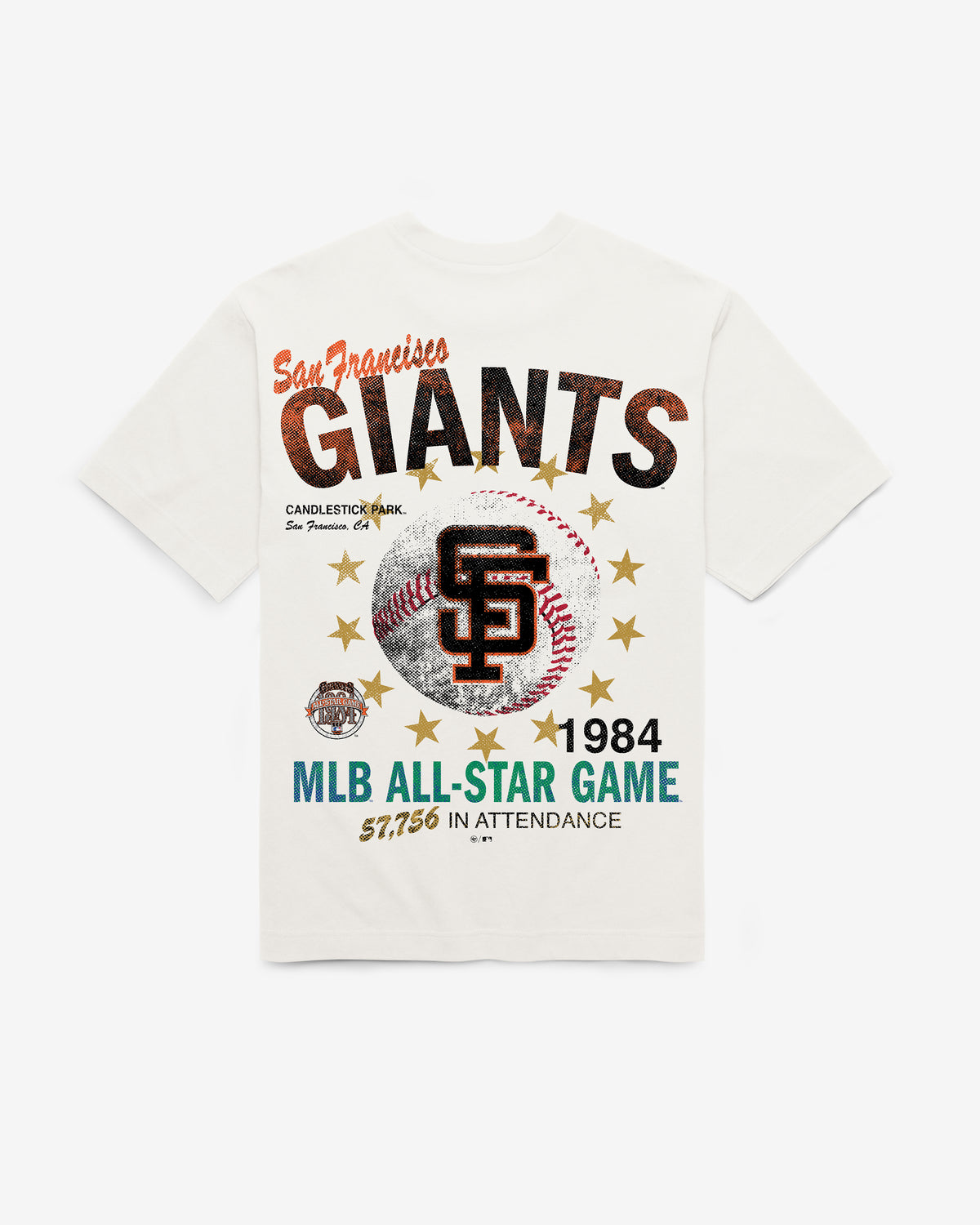 SAN FRANCISCO GIANTS COOPERSTOWN ALL STAR GAME '47 FOUNDATION TEE