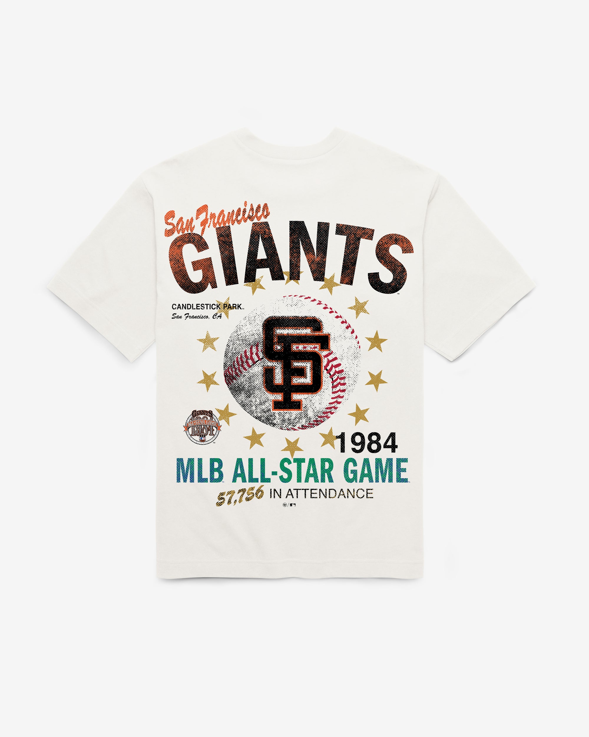 SAN FRANCISCO GIANTS COOPERSTOWN ALL STAR GAME '47 FOUNDATION TEE