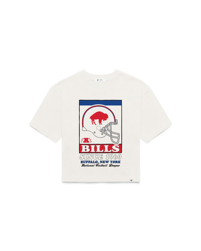 BUFFALO BILLS HISTORIC VARSITY HOUSE '47 WOMEN'S REED CITY TEE