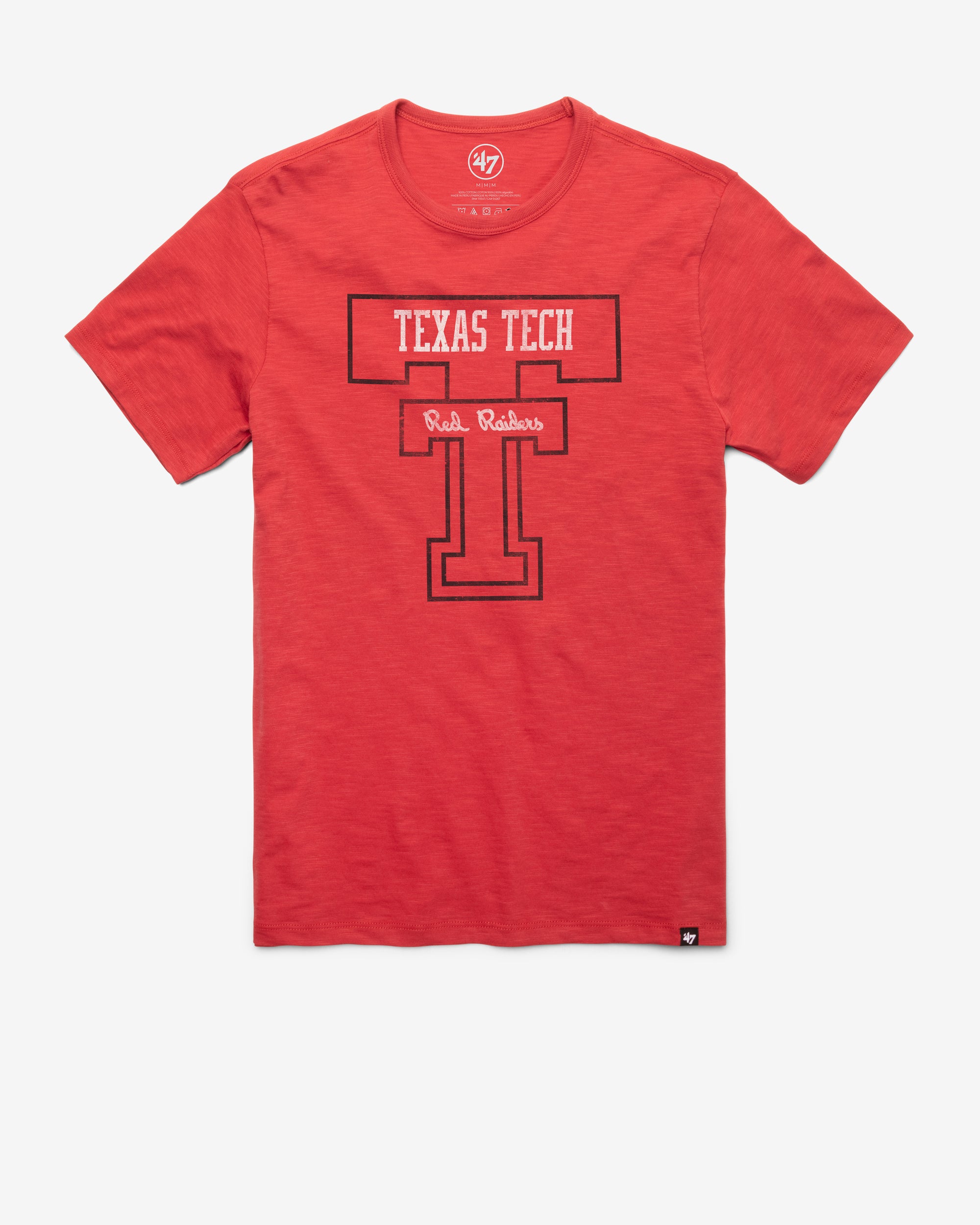 TEXAS TECH RED RAIDERS VINTAGE GRIT VINTAGE '47 SCRUM TEE