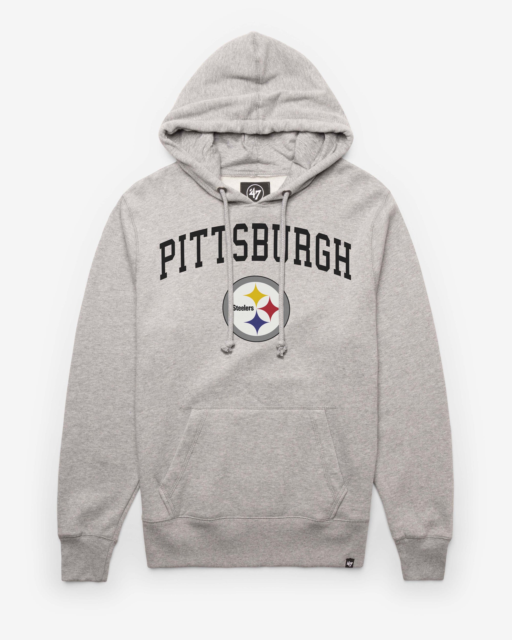 PITTSBURGH STEELERS ARCH GAME HEADLINE HOOD MEN