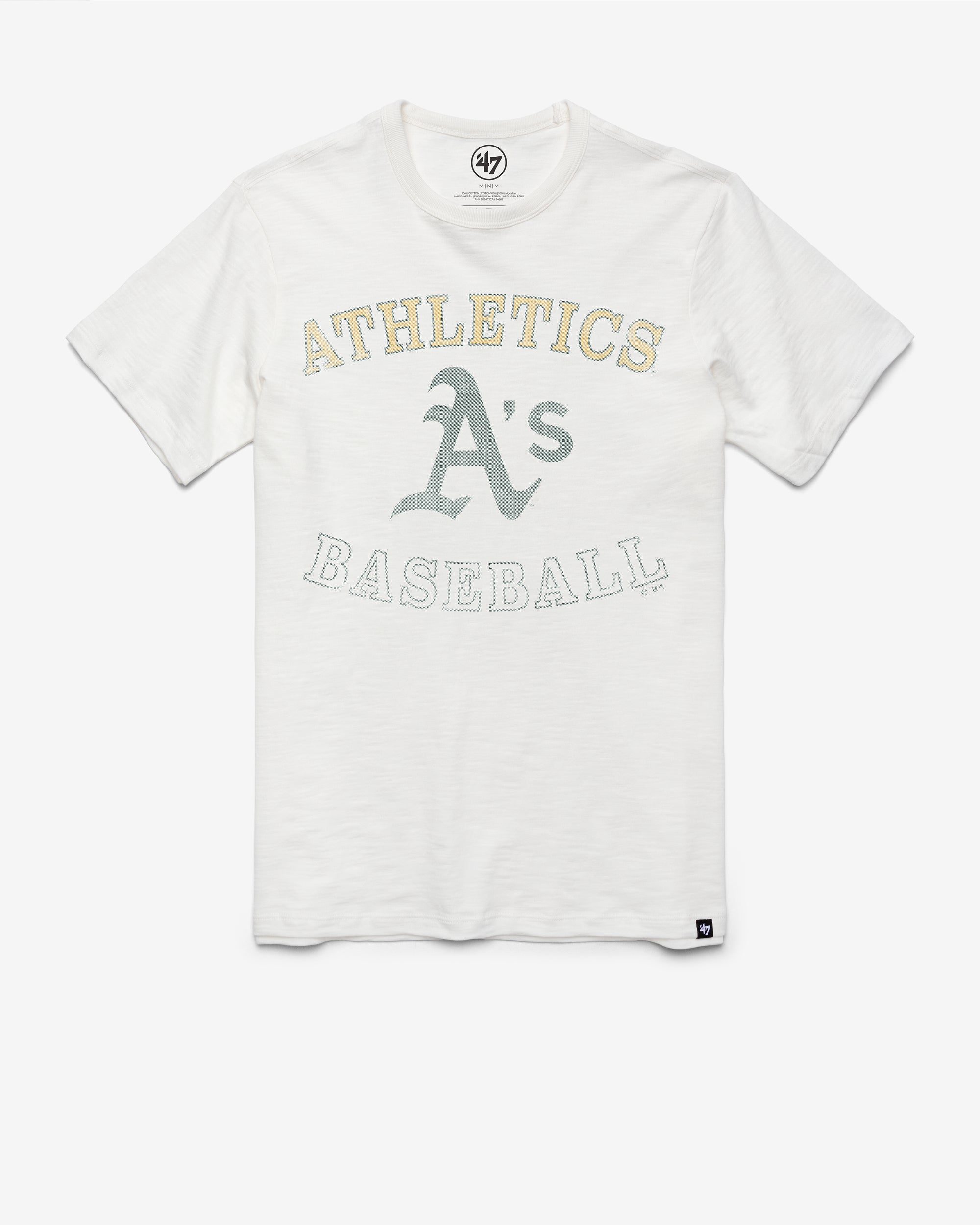 ATHLETICS BASEBALL COUNTER ARC '47 SCRUM TEE