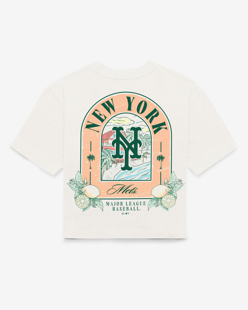 NEW YORK METS VACAY SCENES BACKER '47 REED CITY TEE WOMENS