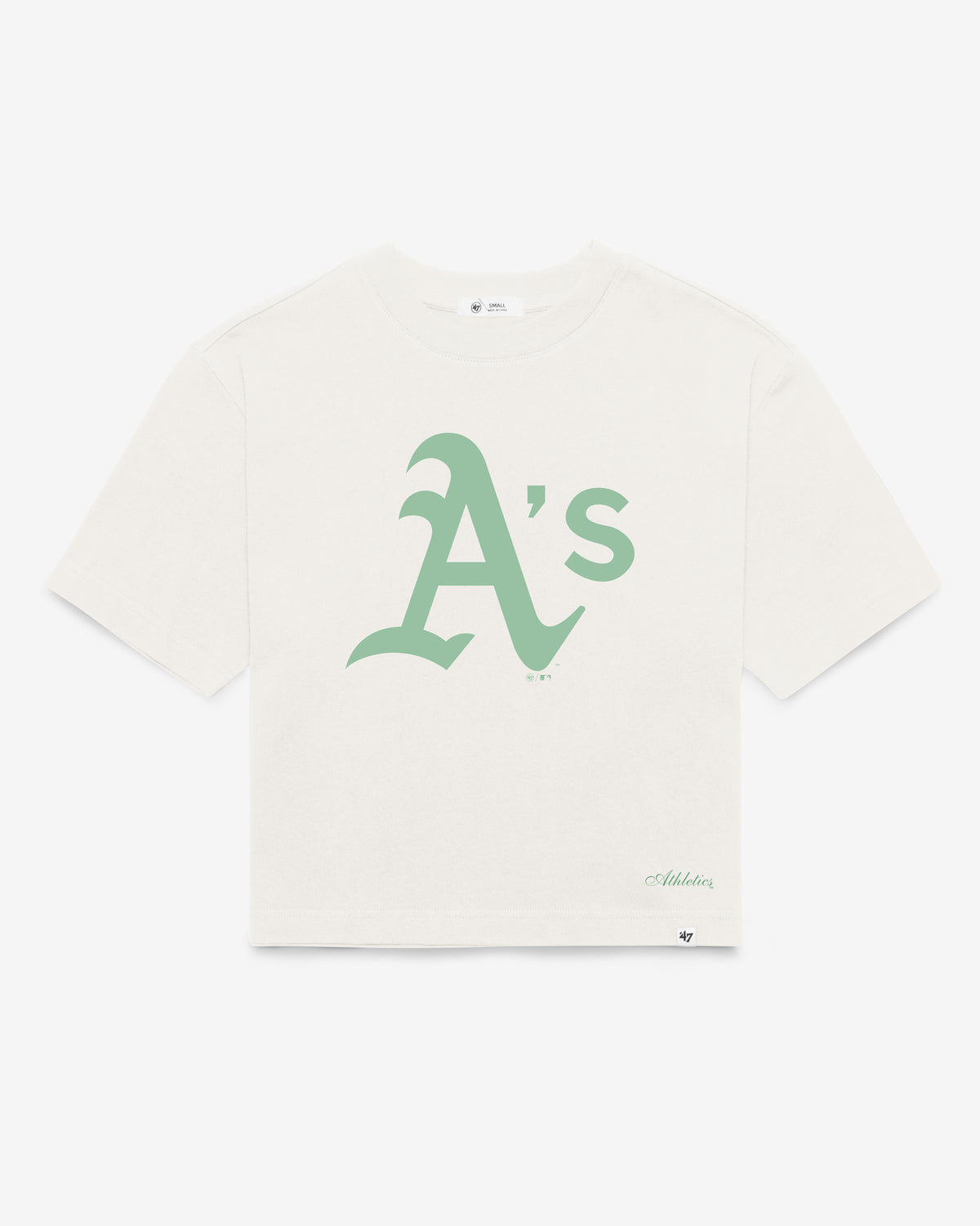 ATHLETICS BASEBALL '47 WOMEN'S REED CITY TEE