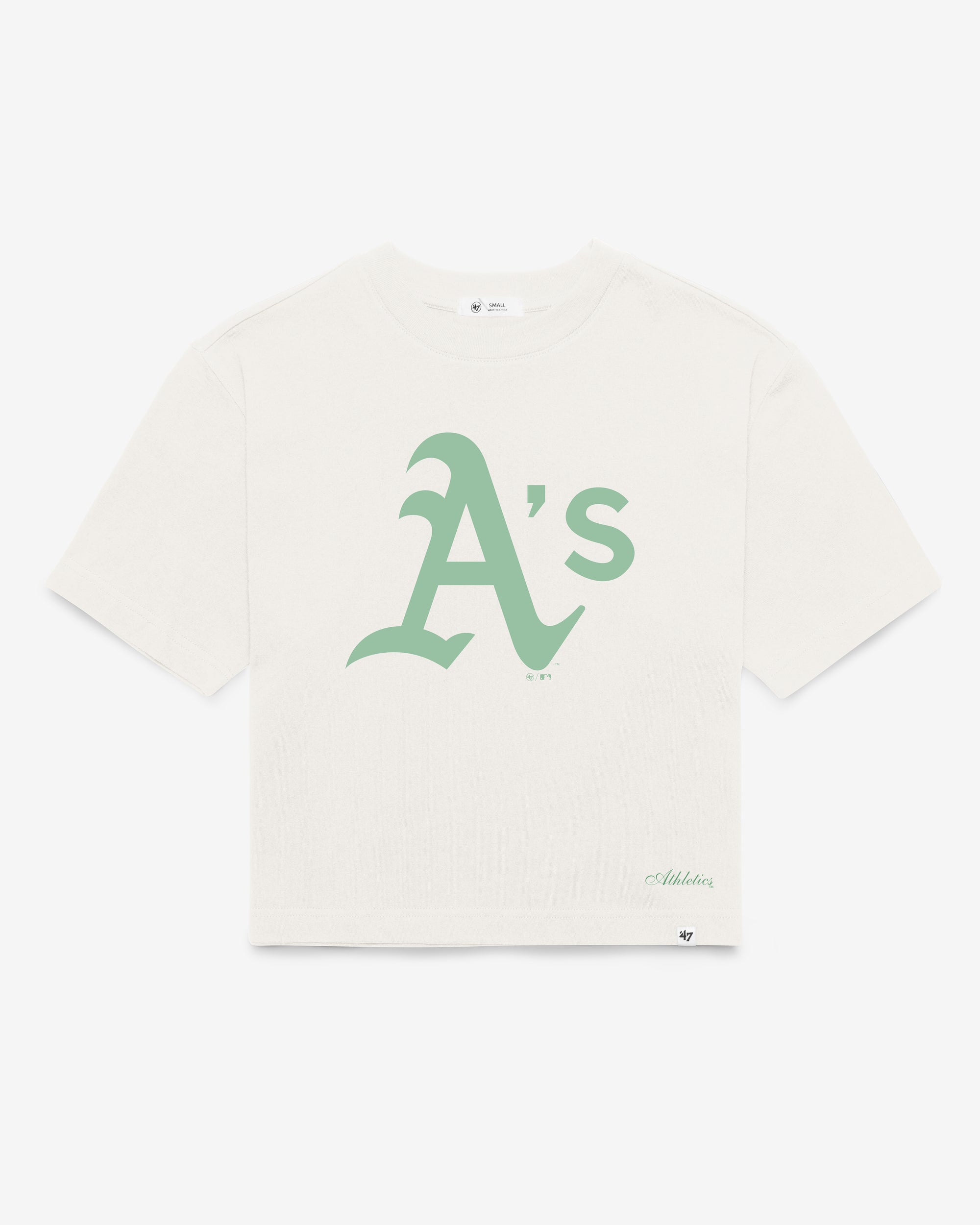 ATHLETICS BASEBALL '47 WOMEN'S REED CITY TEE