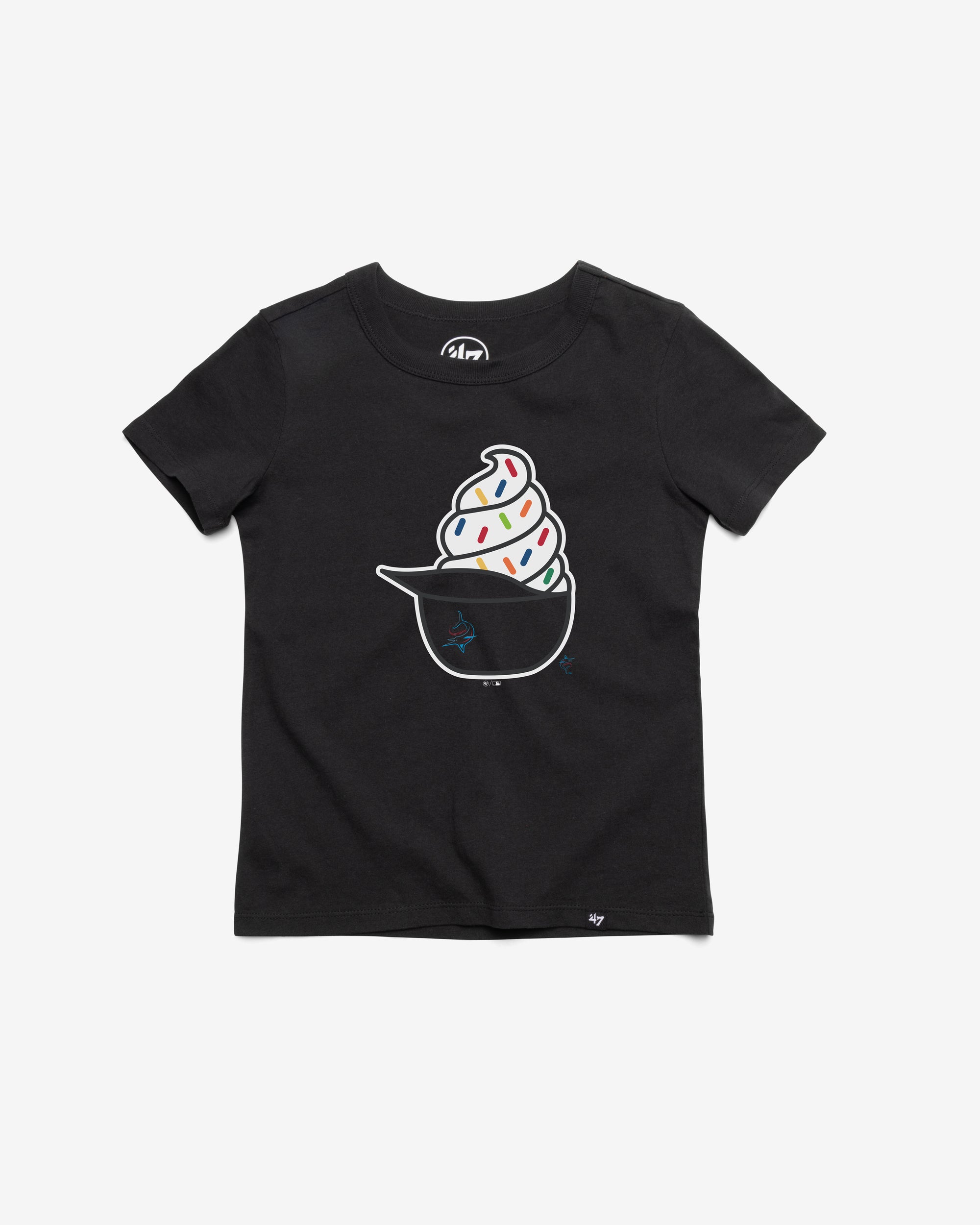 MIAMI MARLINS ICE CREAM '47 KID'S FRANKLIN TEE