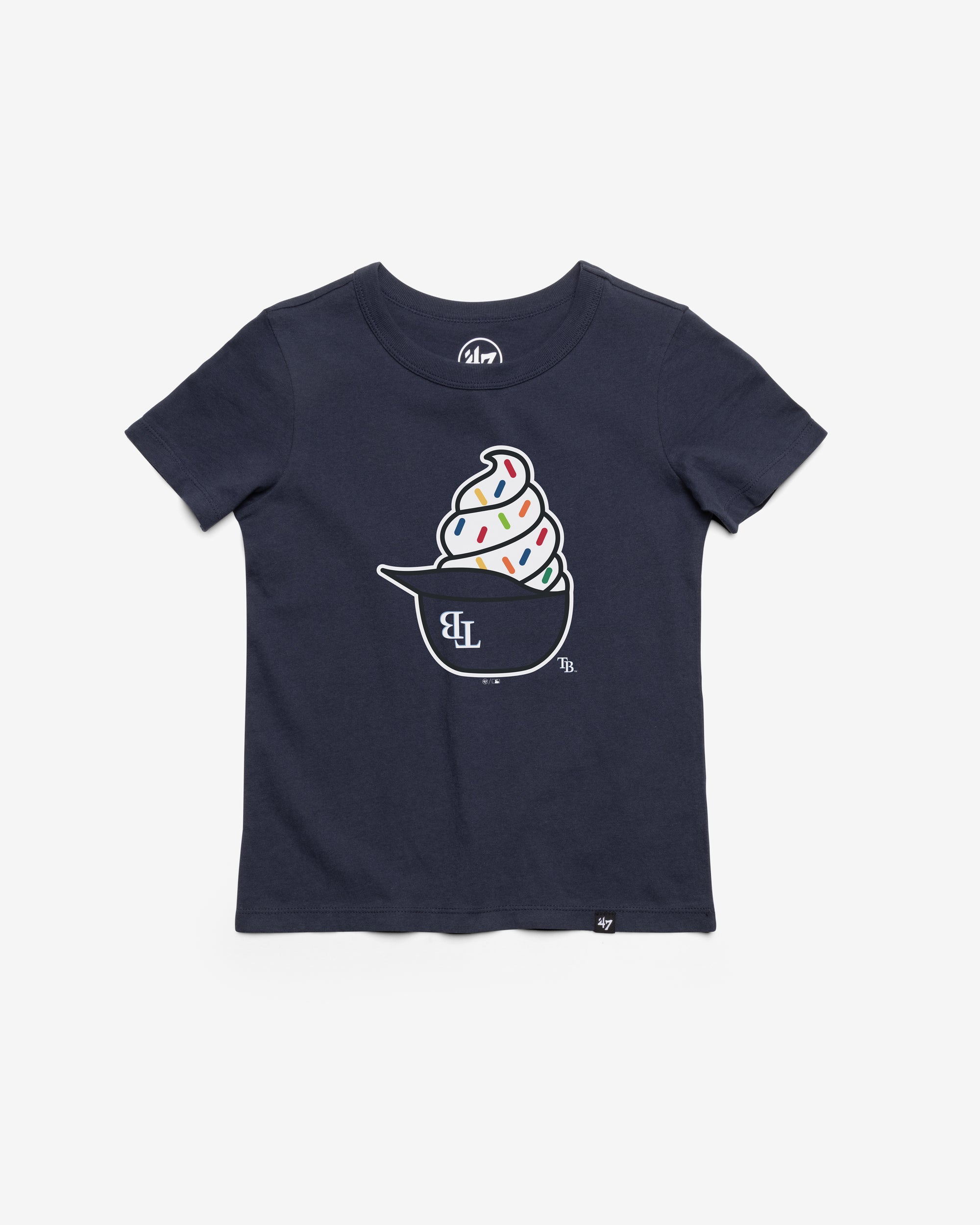 TAMPA BAY RAYS ICE CREAM '47 KID'S FRANKLIN TEE