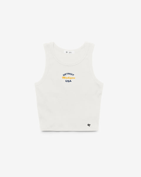 DETROIT CITY STEAM '47 BABY RIB TANK WOMENS