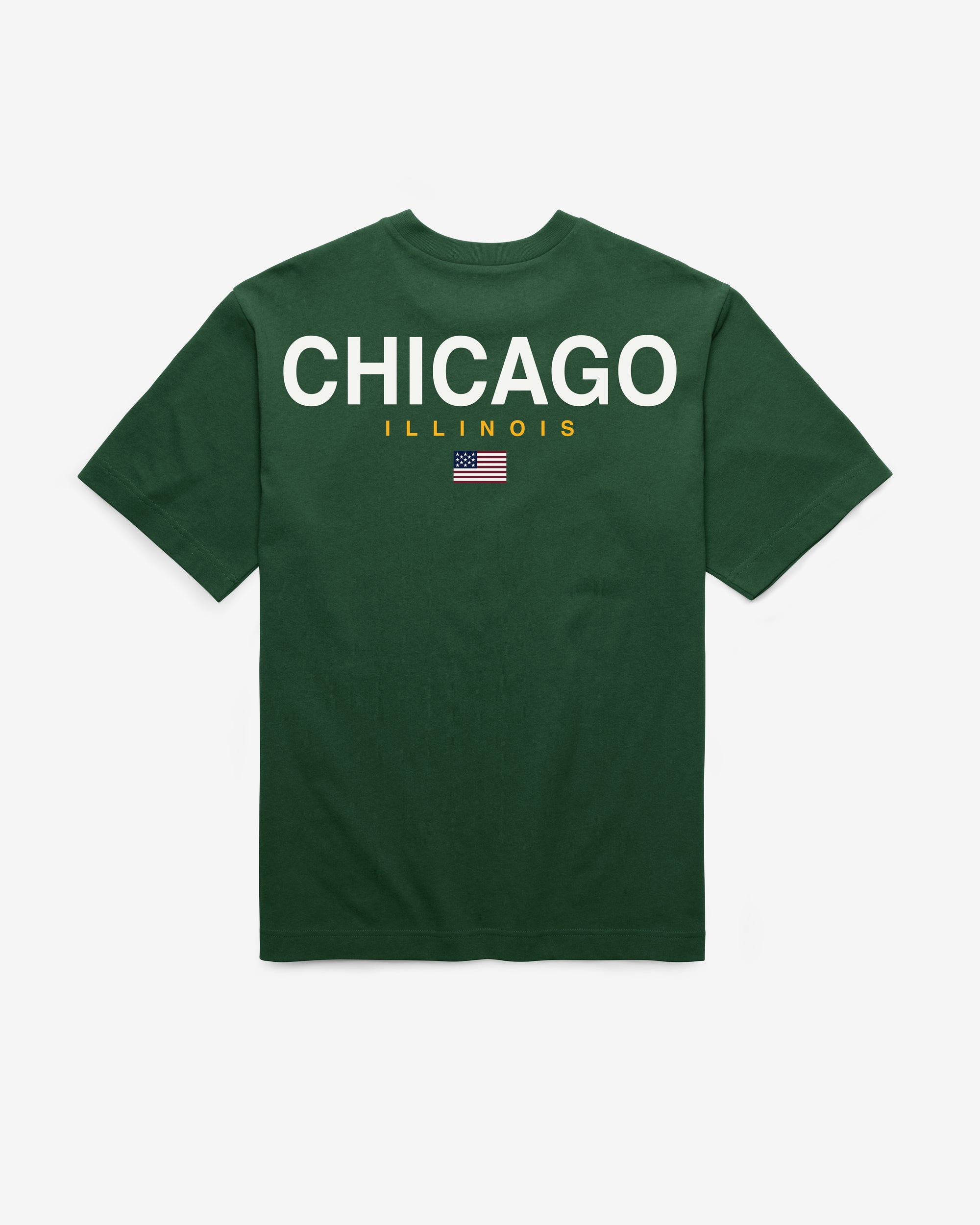 CHICAGO CITY STACKED '47 FOUNDATION TEE