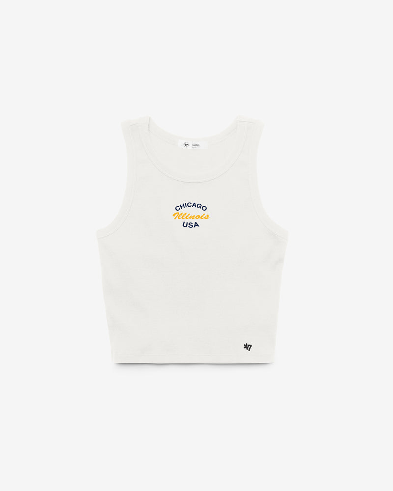 CHICAGO CITY STEAM '47 BABY RIB TANK WOMENS