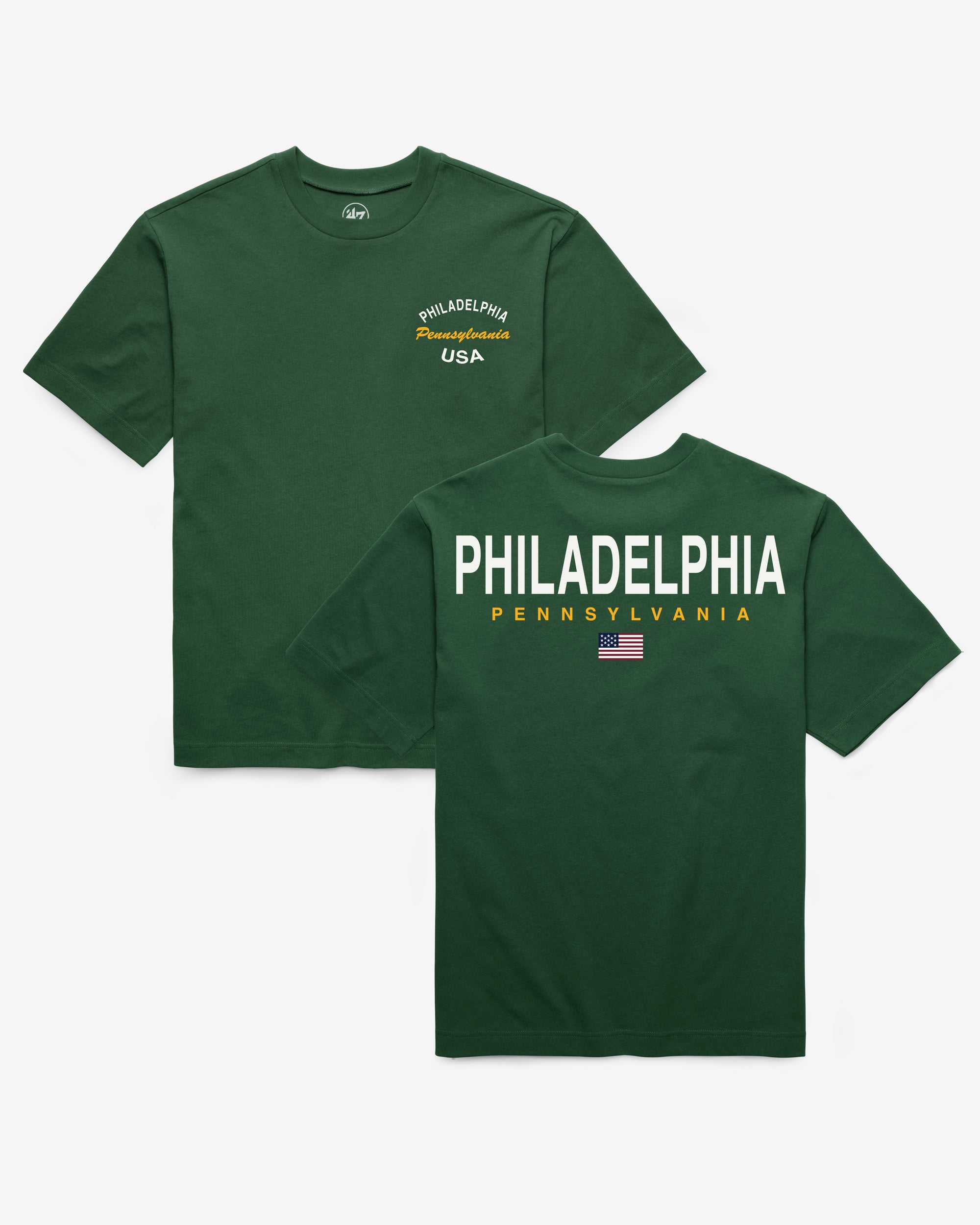 PHILADELPHIA CITY STACKED '47 FOUNDATION TEE